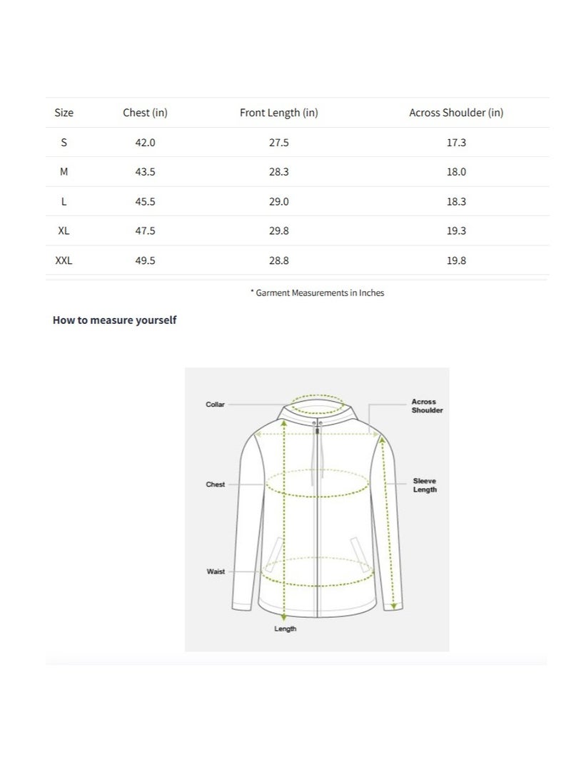 THE BEAR HOUSE Men's Lightweight Polyester Jacket with Multiple Pockets | Waterproof, Windproof, and Breathable | Casual and Outdoor Jacket for Hiking, Travel, and Everyday Wear |S to XXL|Black  - Image 3