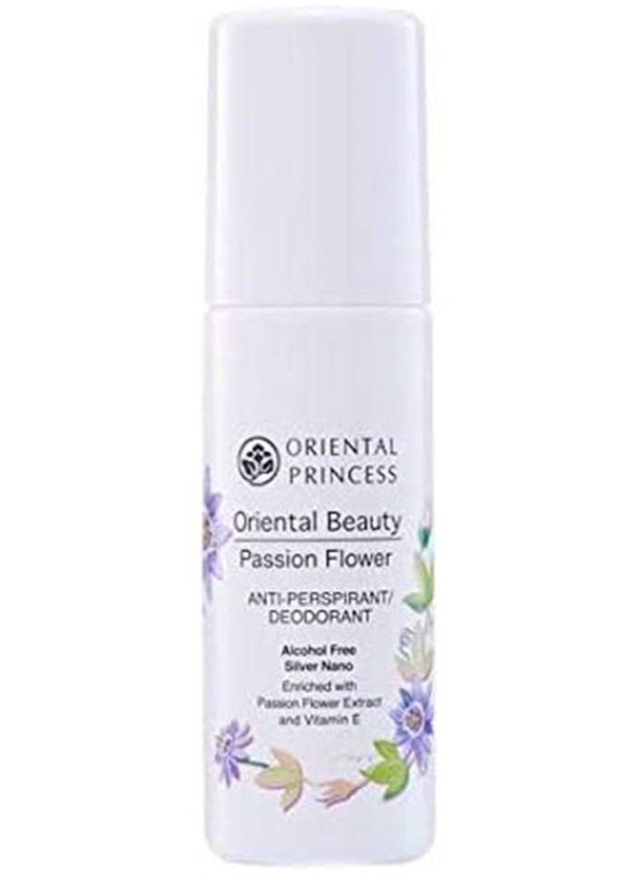 ORIENTAL PRINCESS pack of 5 Passion Flower Anti-Perspirant Deodorant 
