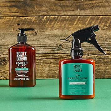 Paladone Scott and Lawson Barbershop Body Fuel Hair and Body Wash Duo and Body Lotion 240ml Paladone One Size Multicolor - Image 3