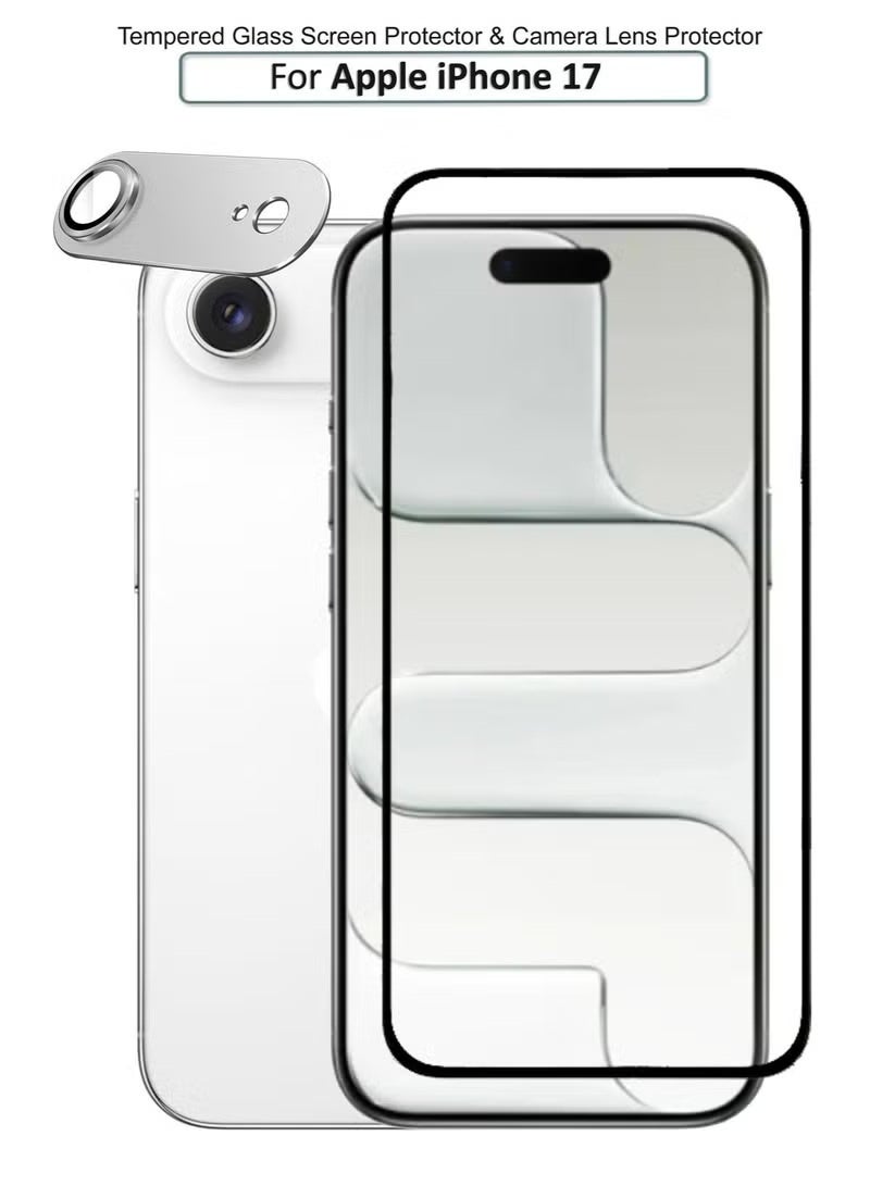 ELTRAZONE iPhone 17 Air Screen & Camera Protector – Tempered Glass 9H Ultra-Thin, Scratch-Resistant, Shatterproof, Bubble-Free, Edge-to-Edge Coverage, High Transparency, Quick & Easy Install - Image 1