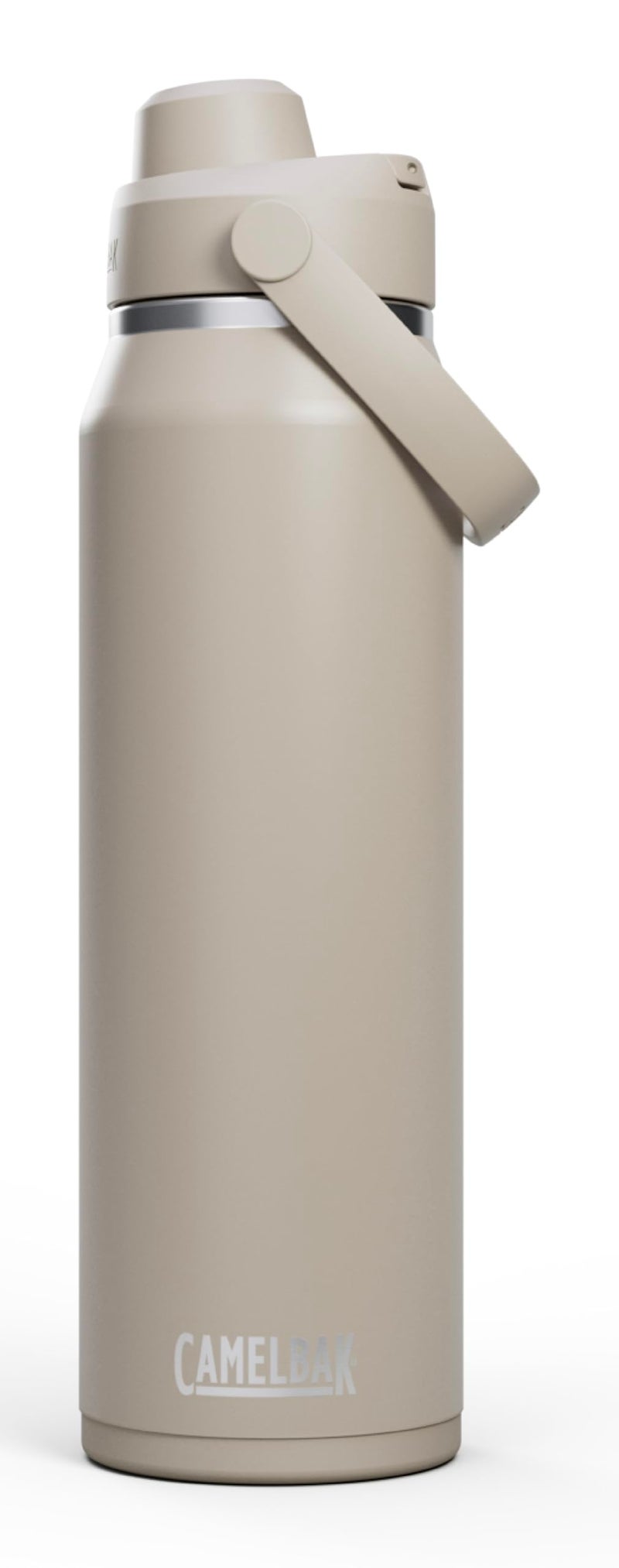 CamelBak Thrive Chug Insulated Stainless Steel Water Bottle Cold Retention with High Flow Lid for Everyday Hydration and Active Use 32oz Stone - Image 2