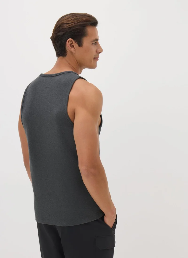 Matalan Grey Textured Vest