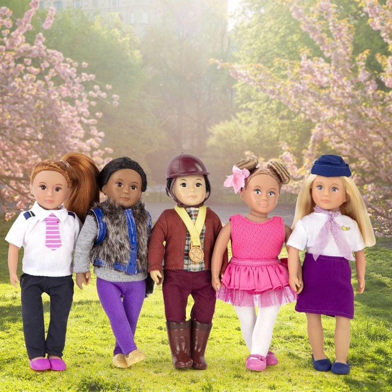 Lori Dolls â€“ Mini Doll & Toy Dog â€“ 6-inch Doll & Boston Terrier Pup â€“ Play Set with Outfit, Animal & Accessories â€“ Ilyssa & Indigo â€“ Playset for Kids â€“ 3 Years + - Image 5