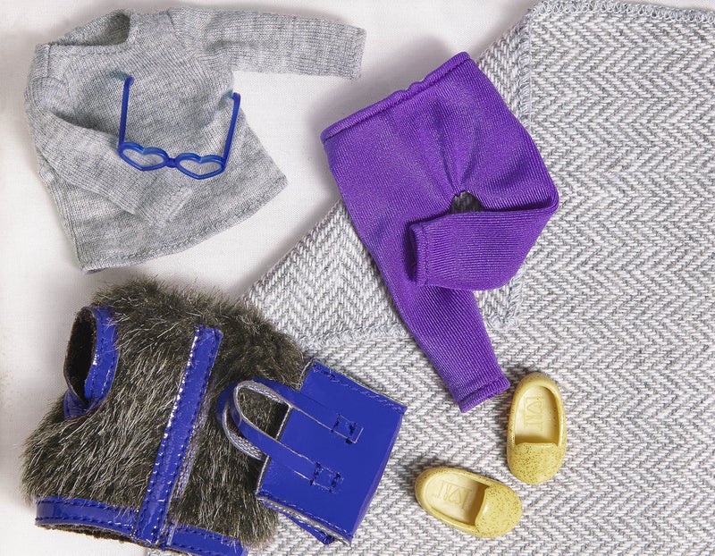 Lori Dolls â€“ Mini Doll & Toy Dog â€“ 6-inch Doll & Boston Terrier Pup â€“ Play Set with Outfit, Animal & Accessories â€“ Ilyssa & Indigo â€“ Playset for Kids â€“ 3 Years + - Image 4