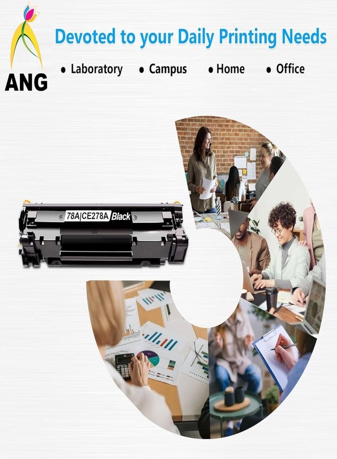 ANG Compatible Toner Cartridge Replacement for HP 78A CE278A | Black Laser Printer Toner for HP LaserJet P1560 P1566 P1606 P1606dn M1536dnf MFP Printer | Approx 2100 Page Yield Each (Pack of 2) - Image 5