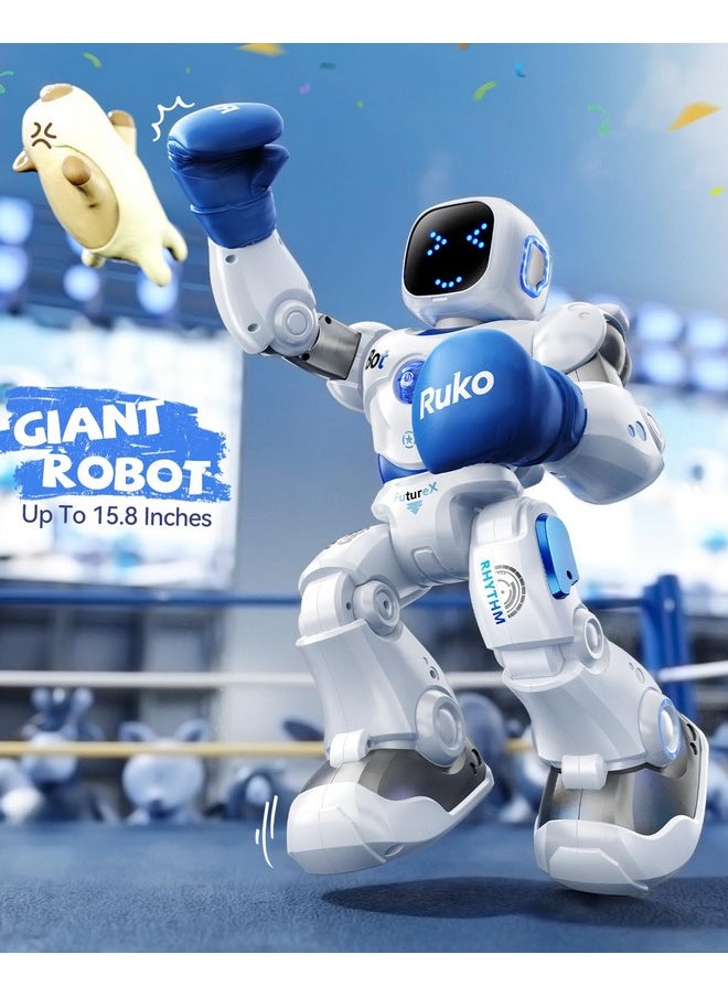 RUKO Ruko 1088 Smart Robots for Kids, Large Programmable Interactive RC Robot with Voice Control, APP Control, Present for 4 5 6 7 8 9 Years Old Kids Boys and Girls  - Image 2
