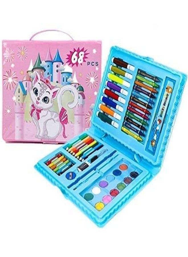 YOPRAM Children Deluxe Drawing and Painting Art Set Crayon Color Set for Kids Case Art & Craft Supplies, Great Return Gift (68) - Image 1