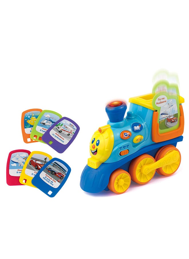 Happy Kids أول لعبة قطار ناطقة لي للأطفال بعمر 24 شهرًا فما فوق  - Image 3