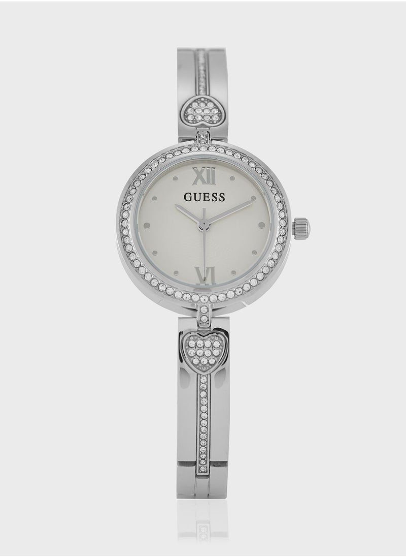 GUESS Lovey Steel Strap Analog Watch  - Image 1