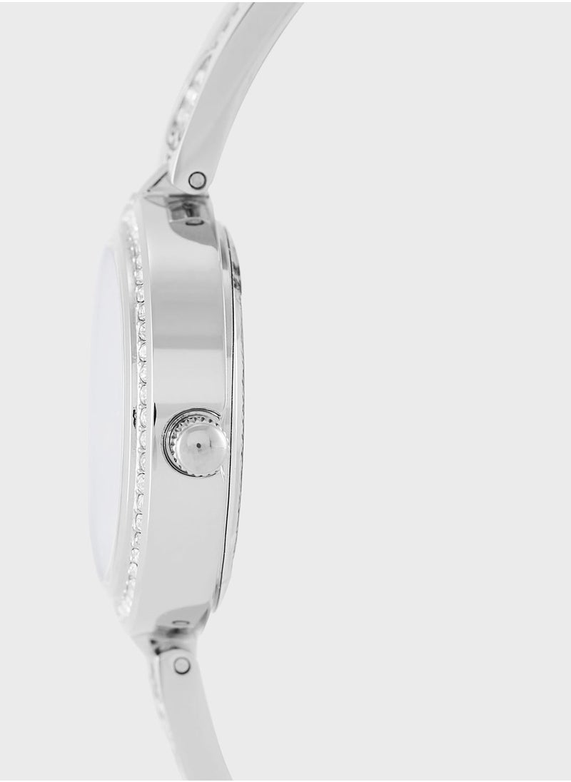GUESS Lovey Steel Strap Analog Watch  - Image 3