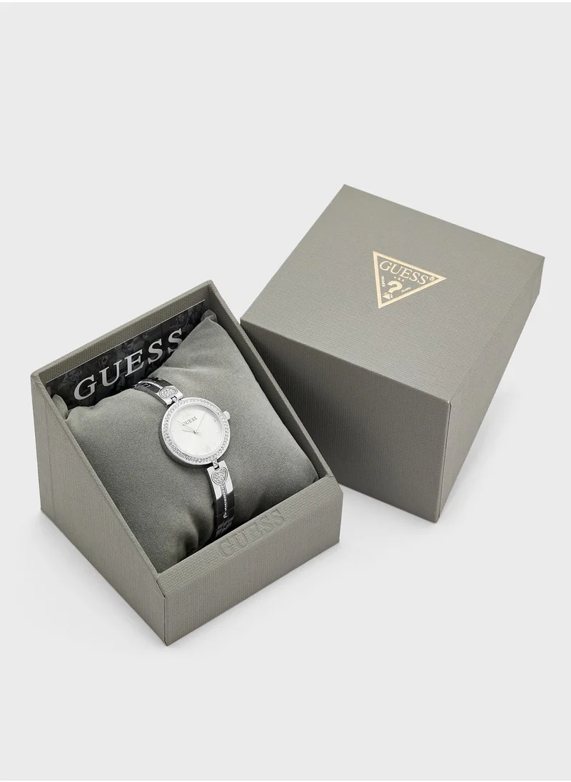 GUESS Lovey Steel Strap Analog Watch