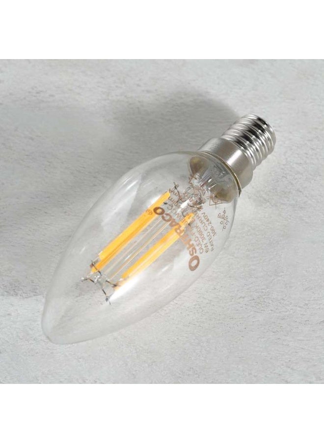 Pan Home Osthraco 6W E14 Filament Vintage Bulb 4.5x12cm - Clear - 182OST9900160 - Image 4