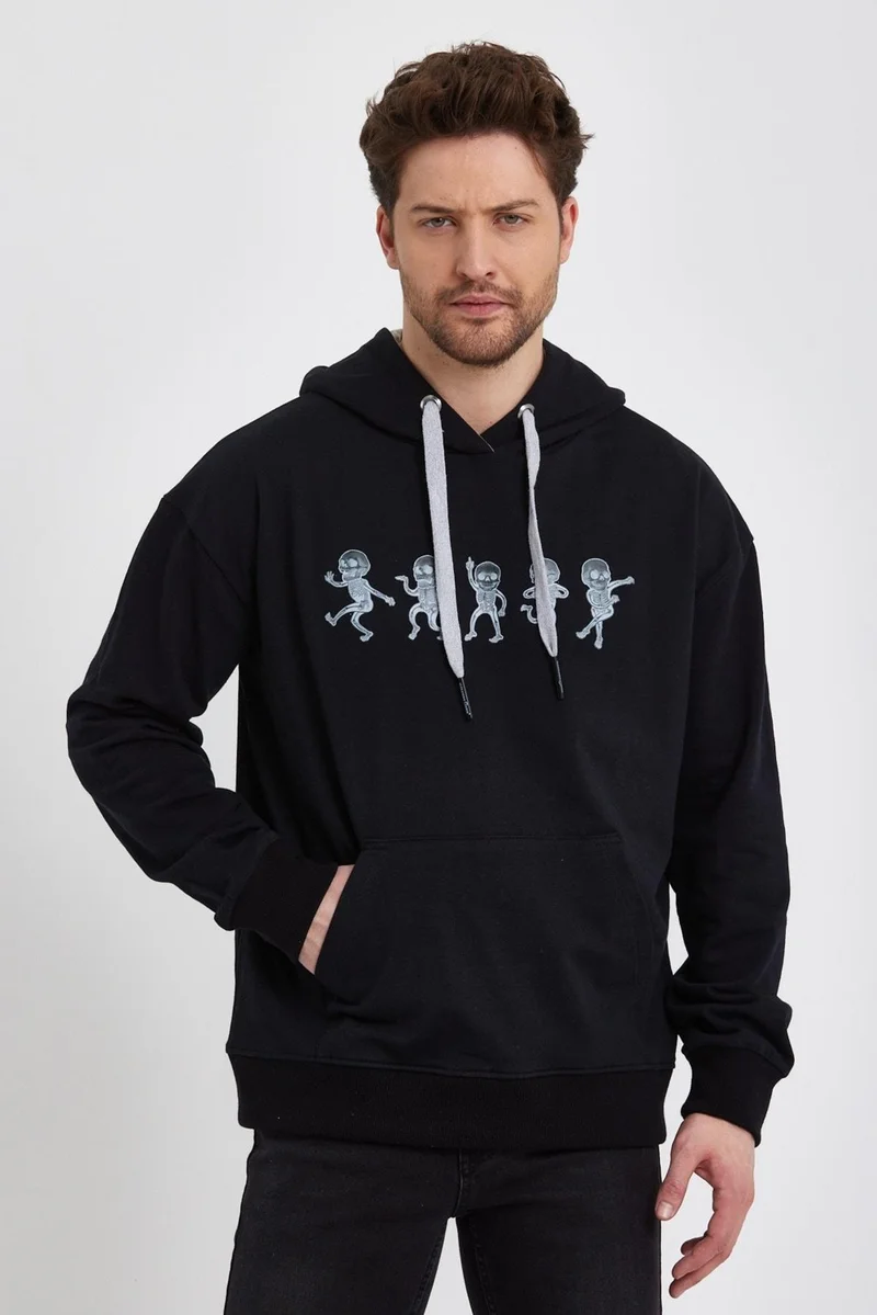 Alexander Gardi Printed Hooded Sweatshirt (E22-757A-02)