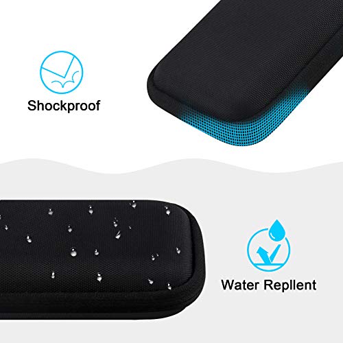 Lacdo Hard Carrying Case for WD My Passport SSD External Portable Drive 500GB 1TB 2TB 4TB External Solid State Drive EVA Shockproof Water Repellent Protective Storage Travel Bag, Black - Image 3