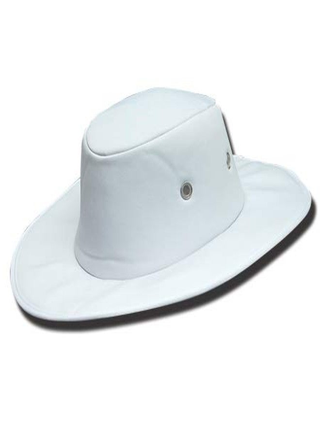 Zeki Men White Cotton Cricket Sports Umpire Cap Hat
