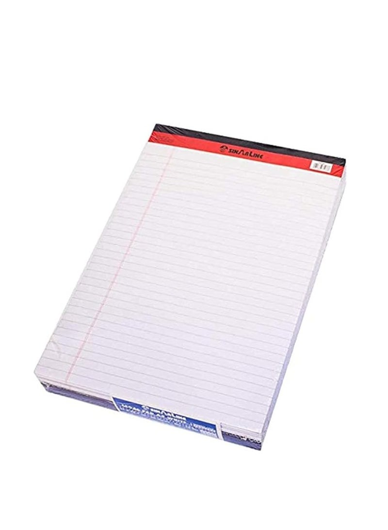 SINARLINE Pack of 10 pads Size: 210 x 297mm 40 Sheets - Image 1