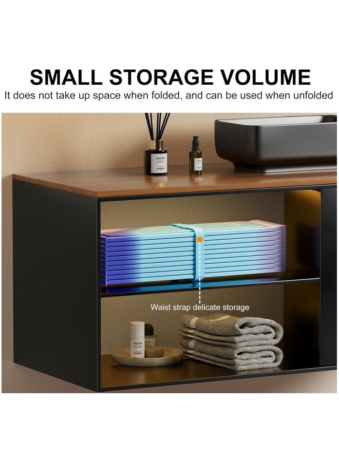 حوض استحمام ثلجي محمول قابل للطي للرياضيين، يستعيد عضليًا سريعًا، علاج بالماء البارد، حوض استحمام ثلجي مناسب للاستخدام المنزلي والرياضي في الهواء الطلق، بسعة كبيرة، سريع الفتح دون الحاجة إلى تركيب. - Image 2