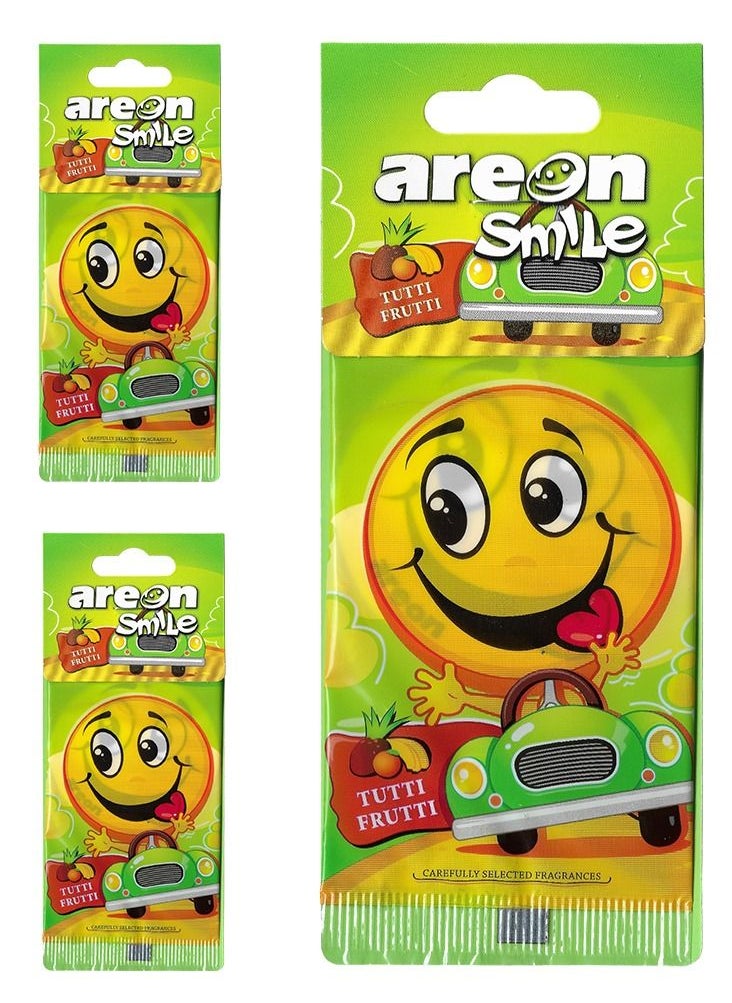 Smile 3 Pcs Hanging Paper Card Air Freshener, Tutti Frutti - pzsku/Z9D19B1571EA29E42F1FBZ/45/_/1671270272/ab8b9f24-b07b-4f8a-a4fd-13d3da258efc