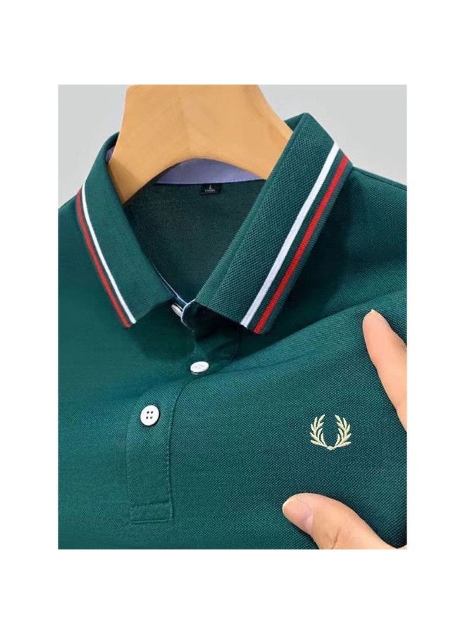 Fred Perry Green Slim Fit Polo Shirt Old Money Style