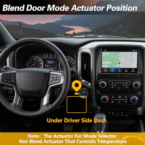 HIMARKLIF HVAC Heater Blend Door Actuator, Main Mode Actuator Compatible with Ford Explorer 2011-2019 F250 350 450 550 2008-2010 Lincoln MKS/T/LT Mercury Monterey Sable Replace# YH1769 4F2Z19E616FA - Image 5