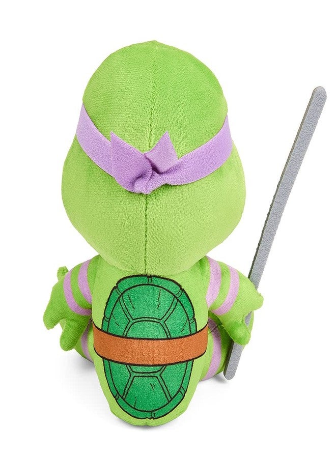 Kidrobot Teenage Mutant Ninja Turtles Donatello 7.5 Inch Phunny Plush - Image 4