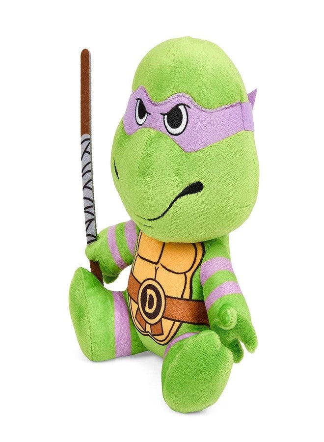 Kidrobot Teenage Mutant Ninja Turtles Donatello 7.5 Inch Phunny Plush - Image 2