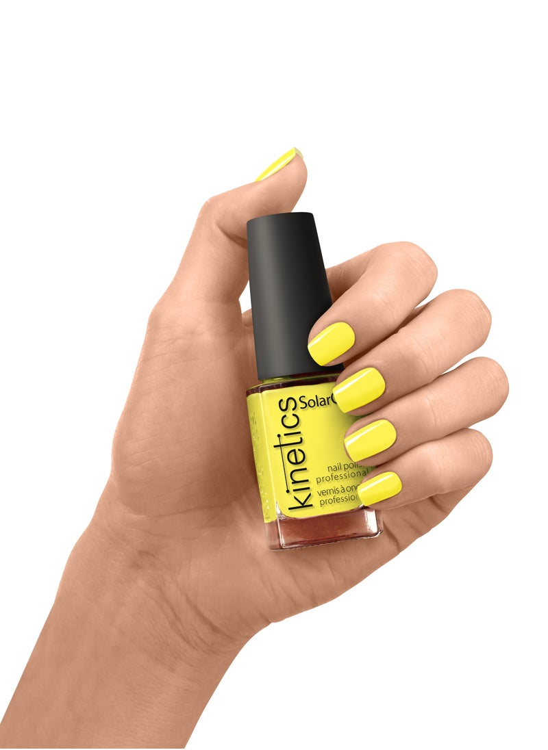 KINETICS طلاء أظافر سولارجيل بروفيشنال 15 مل | #568 THE BEST ZEST  - Image 2