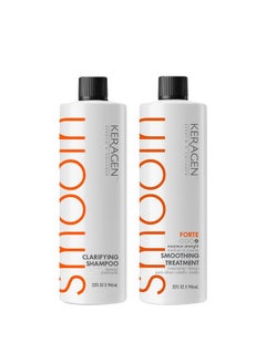 KERAGEN - Brazilian Keratin Smoothing Treatment, Dry And Damaged Hair  - Image 1