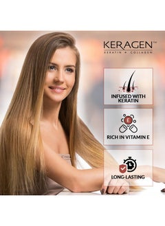 KERAGEN - Brazilian Keratin Smoothing Treatment, Dry And Damaged Hair  - Image 4