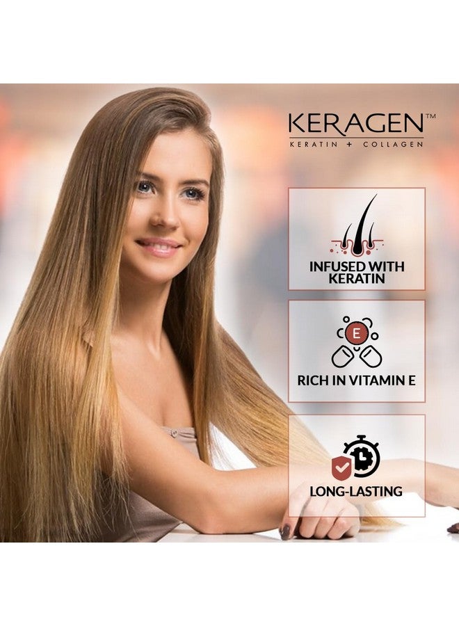 KERAGEN - Brazilian Keratin Smoothing Treatment, Dry And Damaged Hair - Image 4