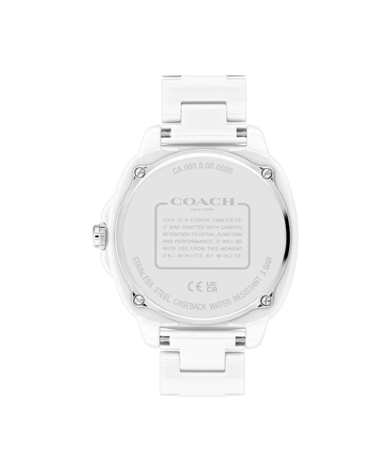 COACH Kitt Steel Strap Analog Watch