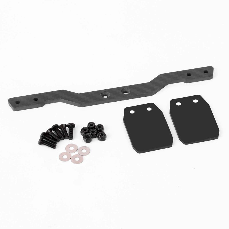 RCAWD Rubber Rear Mudguard with Carbon Fiber Bracket for 116 Arrma Mojave Grom ARA2104 ARA2304 ARA2304S Series Upgrade Parts - Image 2