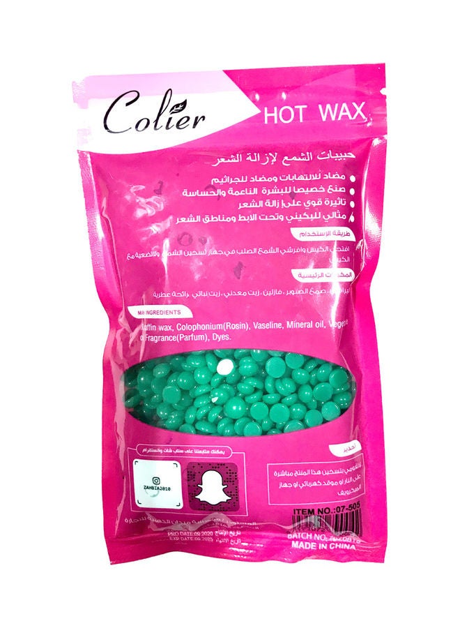 COLIER Hair Removal Hot Wax Green 100grams - Image 2