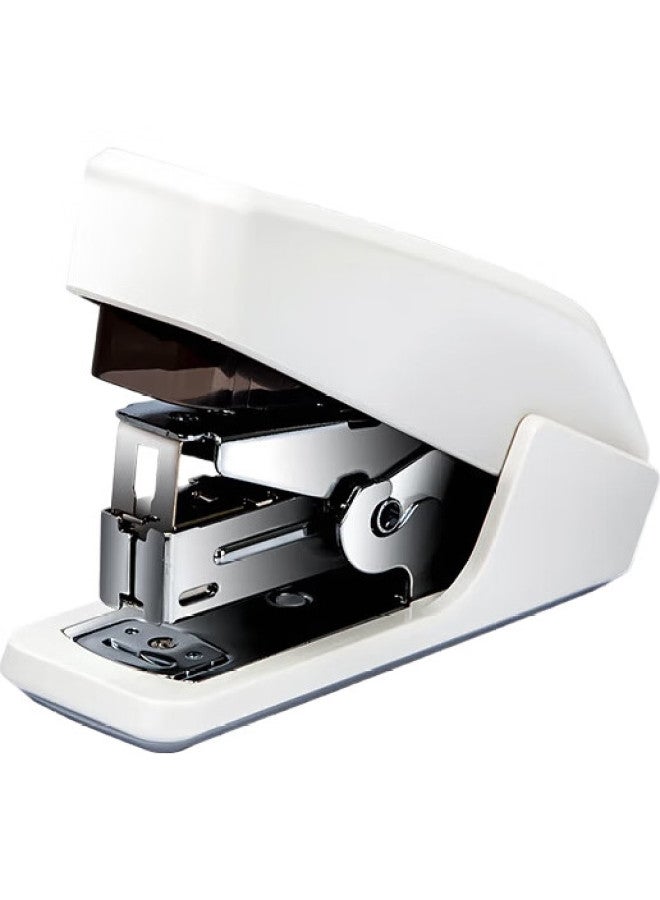 Deli Single-Finger Press Low-Effort Stapler, Compatible With 12# Staples, Holds 50 Staples, White 0466 (Staples Not Included) - Image 2