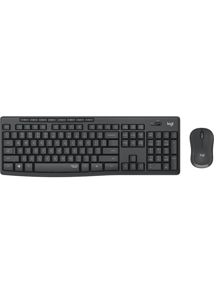 Bernami - BYR002 Logitech MK295 Q Tr Black Wireless Keyboard+Mouse Set [efsngrck] - Image 1
