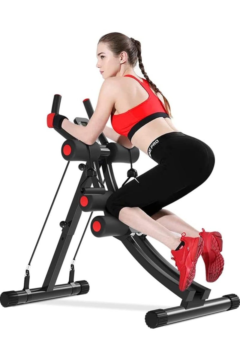 Arabest آلة تمرين البطن والعضلات الأساسية - جهاز تمرين البطن القابل للطي - معدات لياقة بدنية لتدريب القوة في المنزل - Image 1