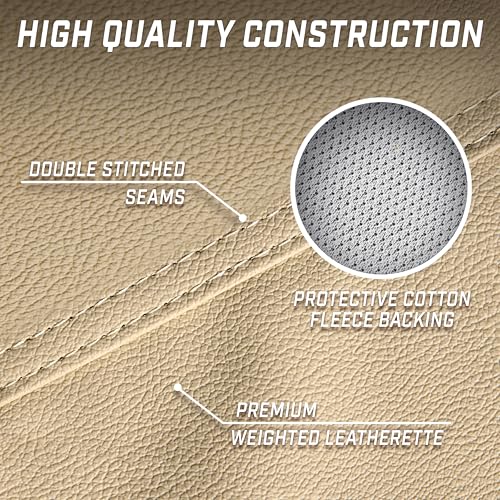 GoSports 8 ft Premium Leatherette Pool Table Cover - Waterproof & Tearproof - Heavy Duty Indoor & Outdoor Billiard Table Cover - Image 5