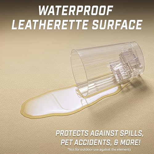 GoSports 8 ft Premium Leatherette Pool Table Cover - Waterproof & Tearproof - Heavy Duty Indoor & Outdoor Billiard Table Cover - Image 3