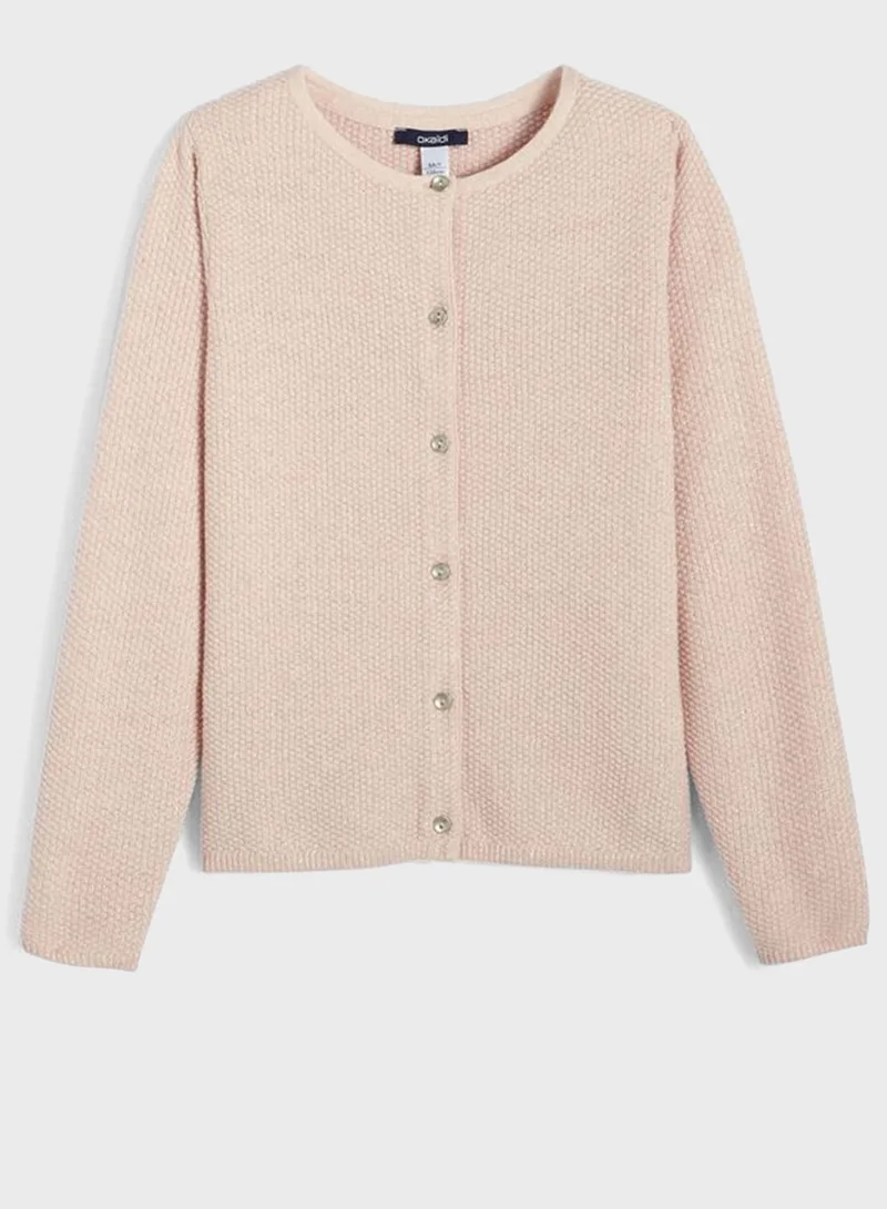 Okaidi Obaibi Kids Iridescent Cardigan