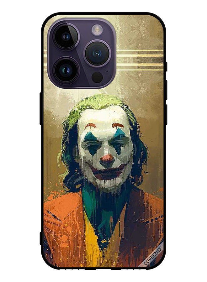 Covernex Protective Case Cover For Apple iPhone 14 Pro Joker Paint Art - Image 1