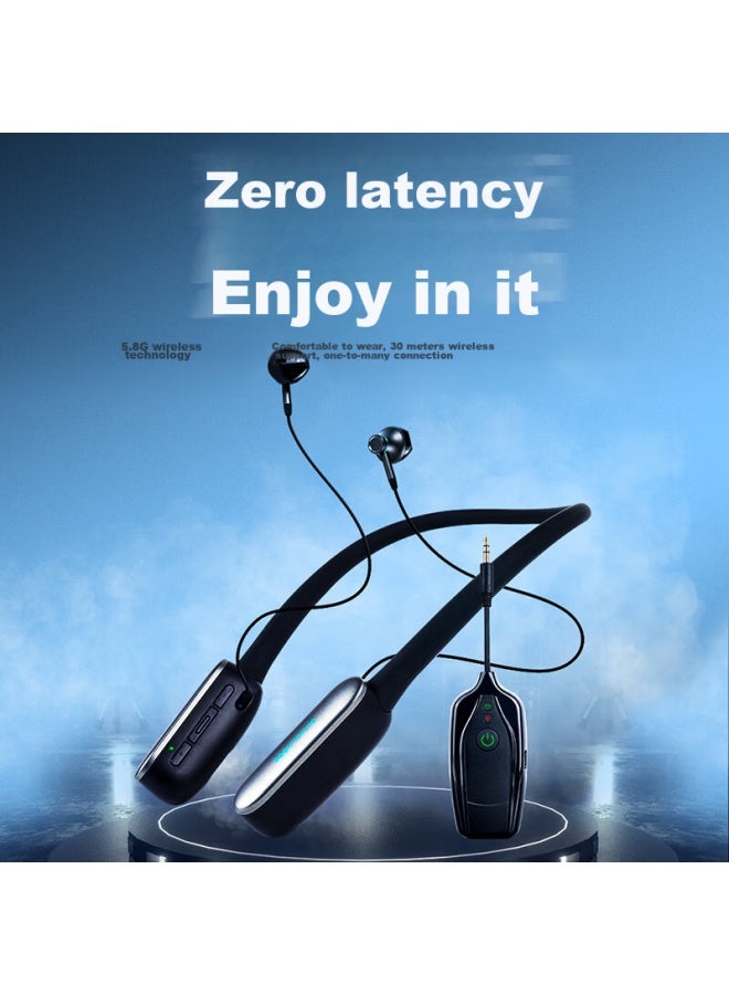 Seeknature Wh60 Dual Wireless Monitoring Headset Bluetooth Headphones, Anchor Ear Return, Performance Outdoor Gaming, Stereo Neckband Headphones - Image 5