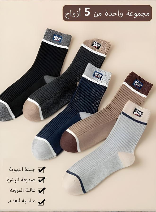 جوارب رجالية للعمل بتصميم رياضي ومريح للشتاء - Image 3