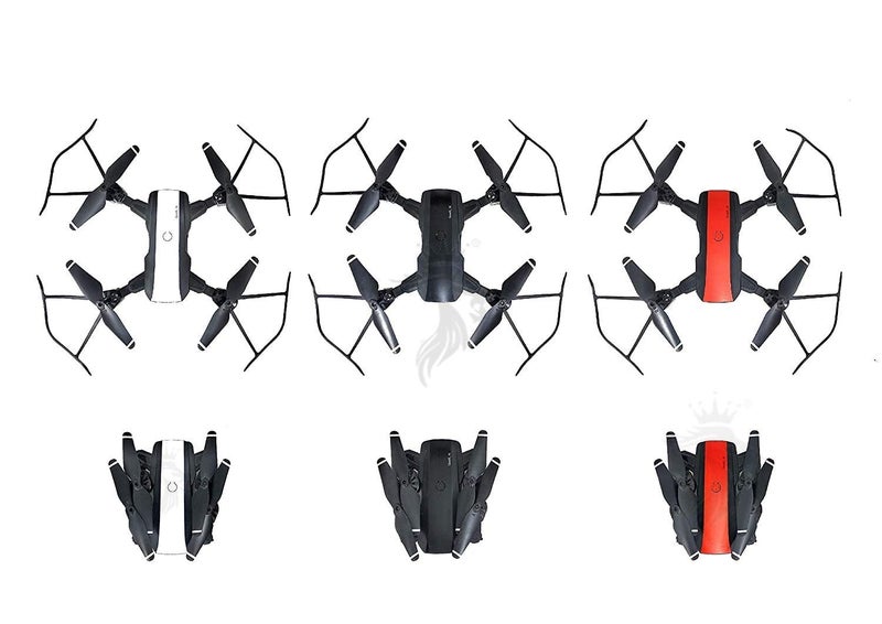Jack Royal Remote Control Helicopter Drone, Multicolour - Image 1