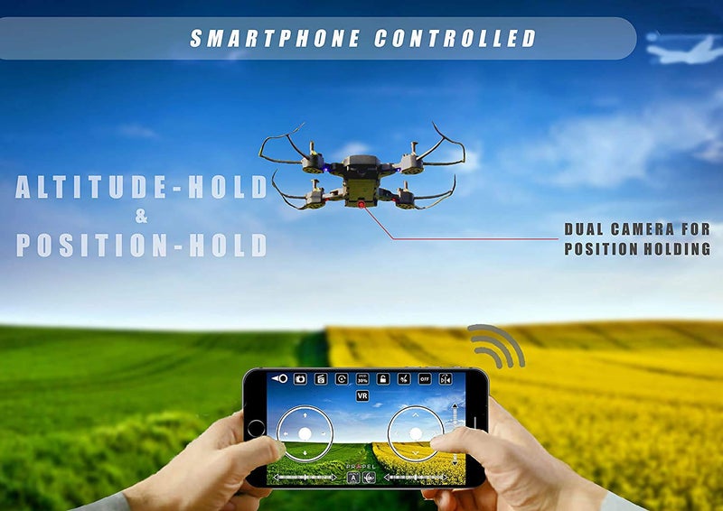 Jack Royal Remote Control Helicopter Drone, Multicolour - Image 2