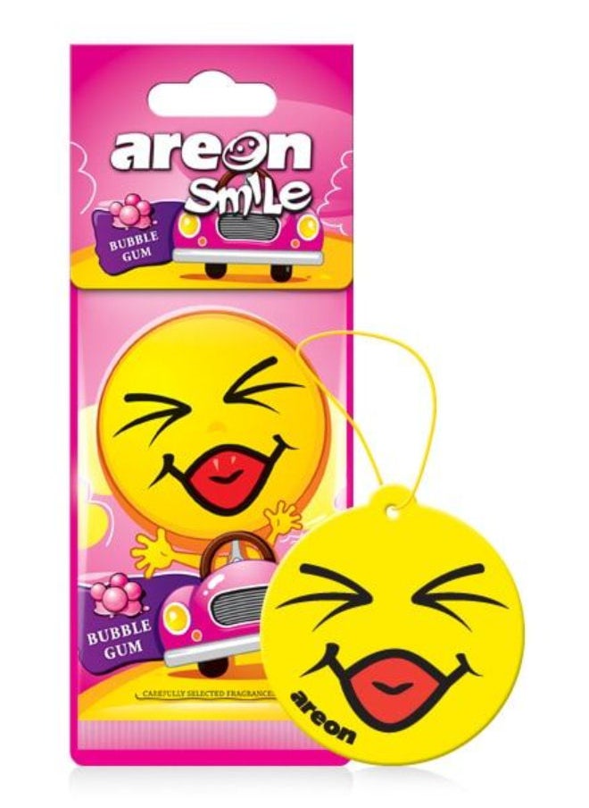 Areon - Areon Smile Bubble Gum Car Air Freshener - Image 1