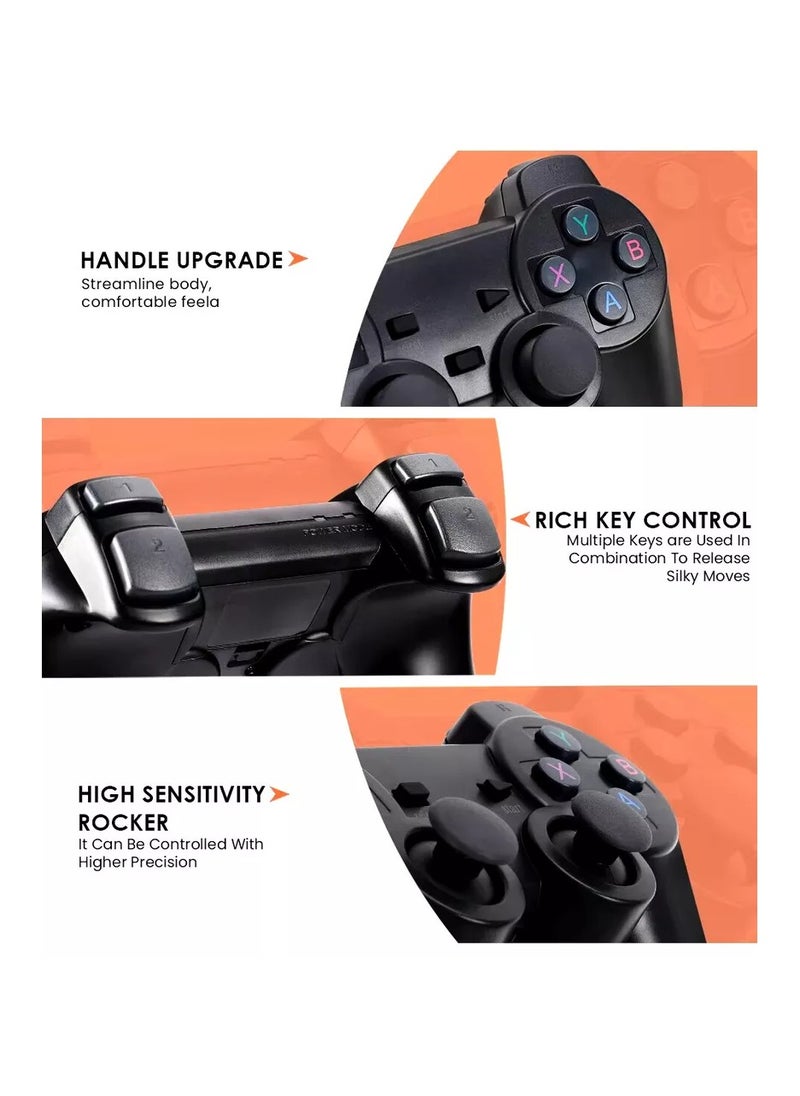 Generic - X2 4K 128G 40000 Game Stick Retro Game Console HD Video Game Console 2.4G Wireless Controller for PS1 GBA Christmas Gifts - Image 1