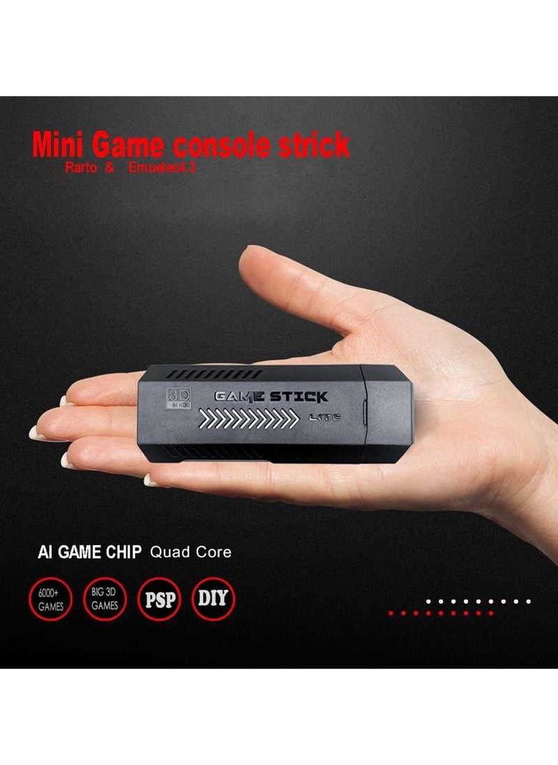 Generic - X2 4K 128G 40000 Game Stick Retro Game Console HD Video Game Console 2.4G Wireless Controller for PS1 GBA Christmas Gifts - Image 1