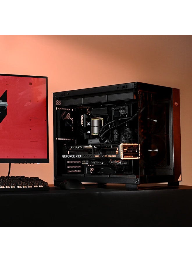 Pccooler Ds360 Black All-in Cpu Liquid Cooler, Temperature Display, Dual-chamber Water Pump, Cnc Aluminum Alloy Pump Housing, Argb Water Block, Supports 1700/am5 - Image 4