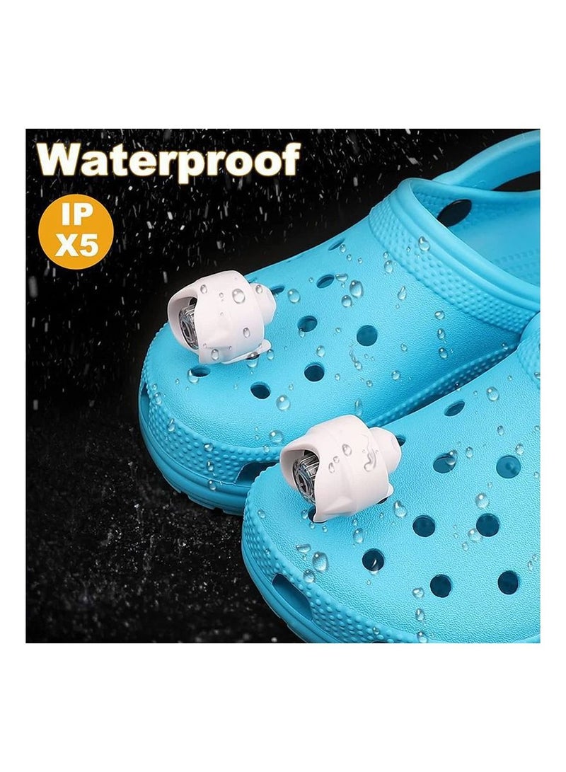 Generic Croc Lights for Shoes Rechargeable/Battery Power 3 Lighting Mode IPX5 Waterproof Crocs Headlights for Shoes Charms Hiking Light - Image 4