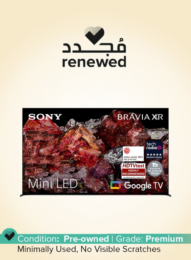 Sony Renewed - 85-Inch Android Smart Mini LED TV - 4K - QN85X95L Black - Image 1